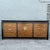 This vintage chinoiserie dresser by Century Furniture combines dramatic black framing with richly patterned burlwood...