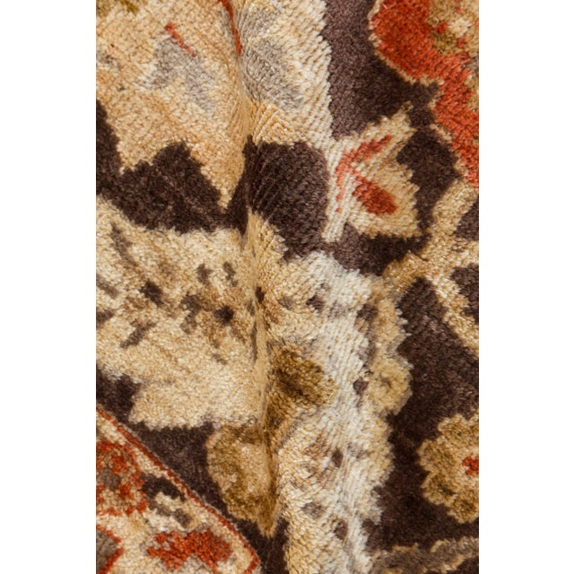 Authentic Persian Sultanabad Bold Multi-Color Handmade Wool Rug For Sale - Image 4 of 8