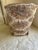 Hickory Chair Furniture Company Vintage Hickory Chair Floral Swivel Rocking Chair For Sale - Image 4 of 9