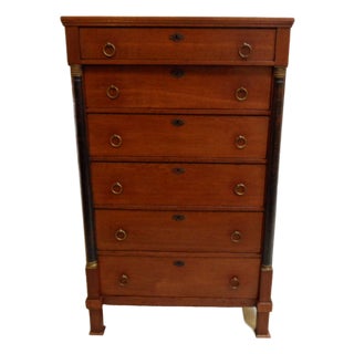 Antique Dutch Oak Chiffoniere Chest of Drawers For Sale