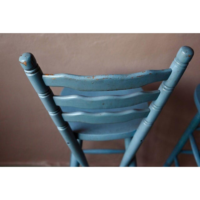 Vintage High Bar Stools, Set of 2 For Sale - Image 12 of 14