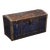 1920s Early American Chest in Navy Blue With Patina For Sale