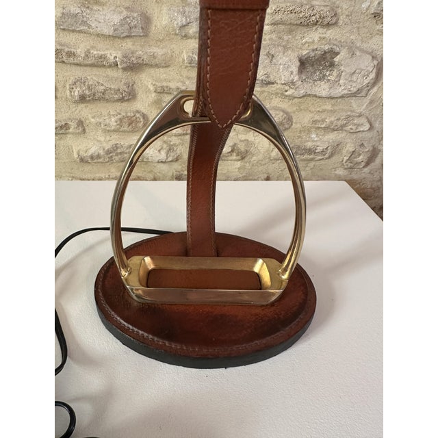 Lamp attributed to Jacques Adnet, 1950s For Sale - Image 12 of 18