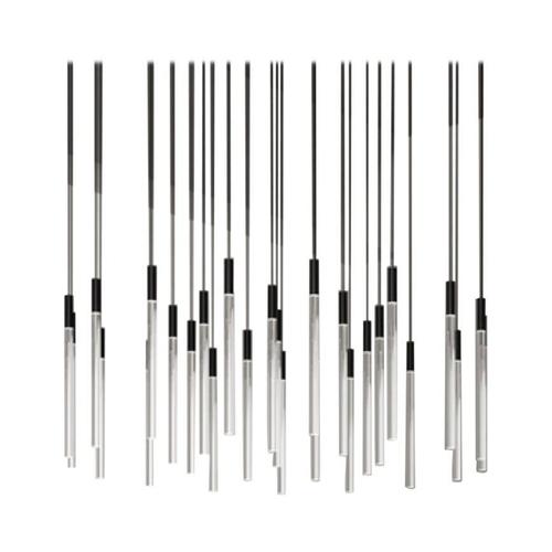 Plexi Lamps in Steel by Angelo Mangiarotti for Karakter, Set of 24 For Sale - Image 10 of 10