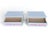 Wood Restored Mid-Century Modern White & Blush Pink Nightstands – A Pair For Sale - Image 7 of 9