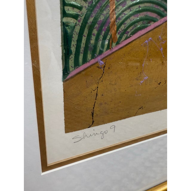 Post Modern Original Abstract Multimedia Art Painting by Jo Webster For Sale - Image 9 of 12