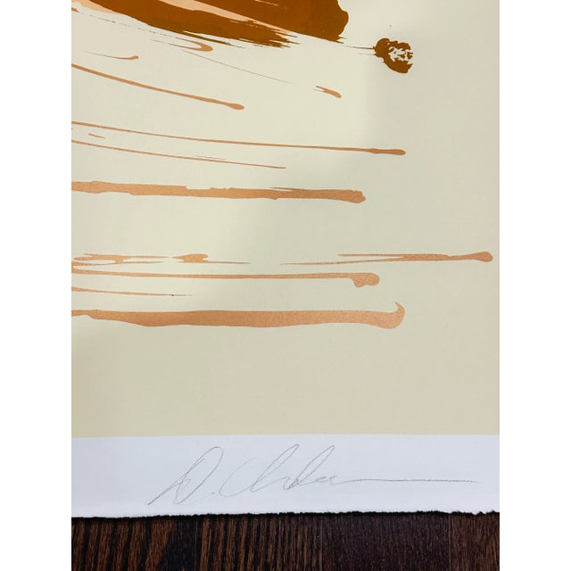 Abstract Dan Christensen MicMac I Original Screenprint 1979 For Sale - Image 3 of 3