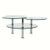 Silver K 180 Coffee Table in Glass and Chrome from Ronald Schmitt For Sale - Image 8 of 11
