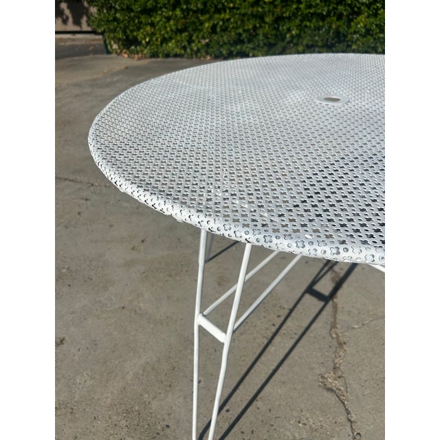 Garden Table attributed to Mathieu Mategot, 1950s For Sale - Image 4 of 12