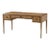 Italian NeoClassic Oak Parquetry Desk - Natural For Sale