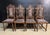 A lovely set of 8 French Carved Oak Dining Chairs, dating to the later part of the 19th Century. All are strong and sturdy...