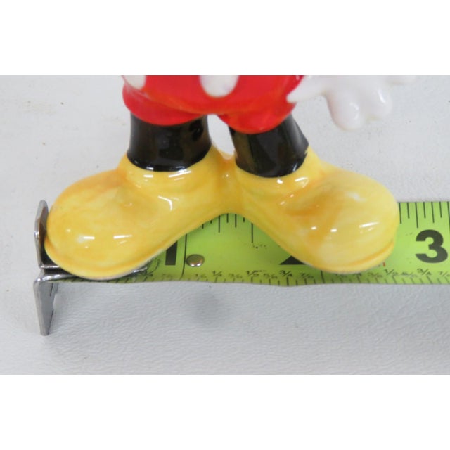 Ceramic Mickey Mouse Figurine Made in Japan for Walt Disney Productions 4833b For Sale - Image 10 of 16