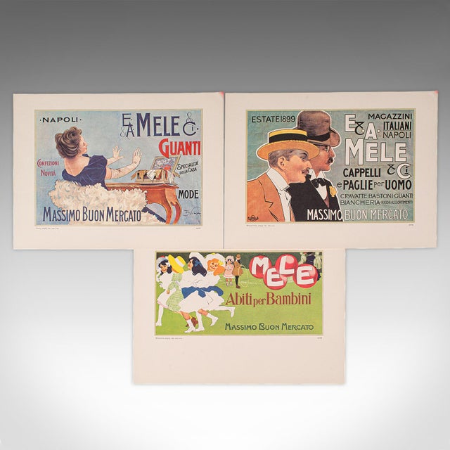 Vintage Folio of 24 Posters, Italian, Prints, Advertising, Art Exhibition Set For Sale - Image 11 of 12