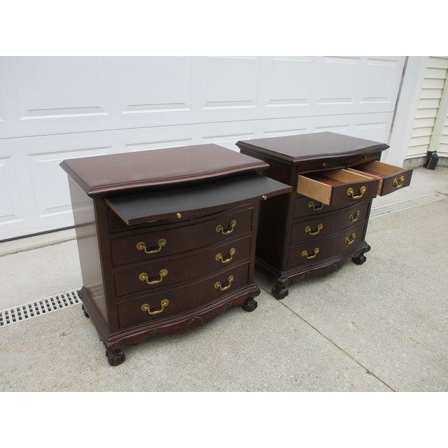 Drexel Heritage Heirloom Collection Mahogany Nightstands Chairish