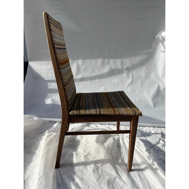 Mid 20th Century MCM Dillingham Walnut Dining Side Chair For Sale - Image 5 of 10