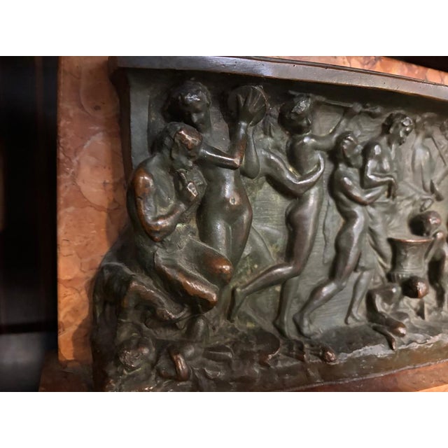 Metal Relief with Mythological Representation by Heinrich Kautsch, 1890s For Sale - Image 7 of 8