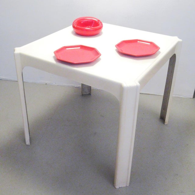1970s Fiberglass Table by Marc Berthier for Roche Bobois, 1970s For Sale - Image 5 of 17