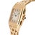 Early 21st Century Cartier Panthere Medium Size 27mm 8839 18k Yellow Gold White Roman Quartz Watch For Sale - Image 5 of 10