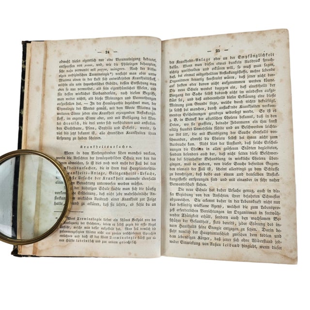 Die Homoopathie by Von Bonning Hausen Book Rare For Sale - Image 4 of 9
