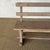 Vintage Elm Wood School House Bench For Sale - Image 9 of 11