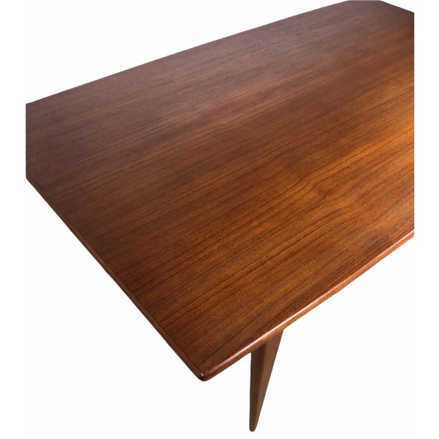 Extendable Scandinavian Style Dining Table For Sale - Image 9 of 13