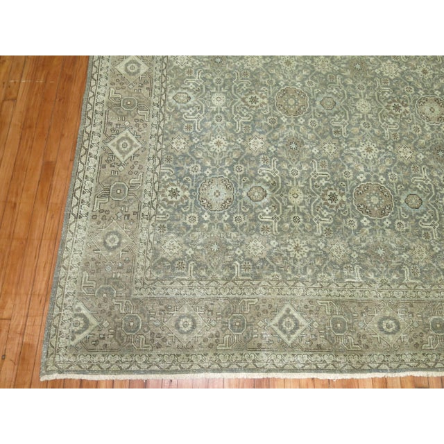 Antique Persian Tabriz - 9' x 12'8" For Sale - Image 18 of 18