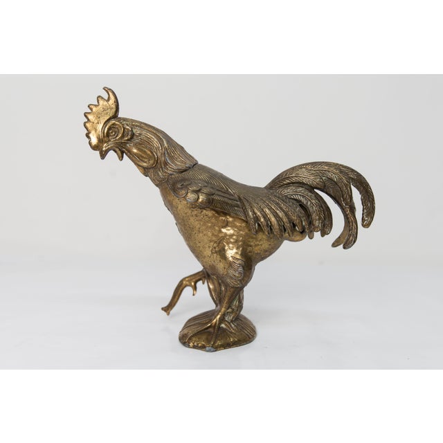 Rooster Ashtray in Spelter by FC, 1960 For Sale - Image 6 of 18