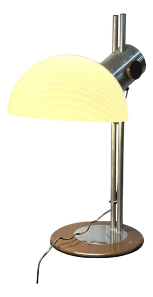 Space Age Table Lamp in Glass, 1970