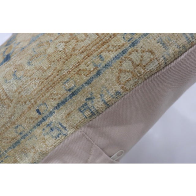 Pillow made from an early 20th century persian kerman rug