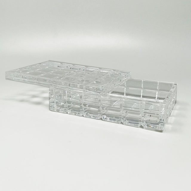 1970s Vintage Italian Crystal Box by Colle, 1970s For Sale - Image 5 of 8