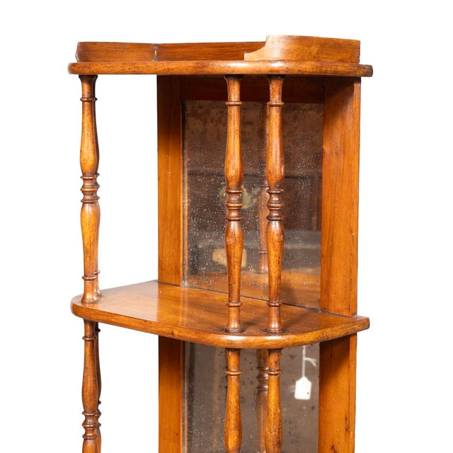 Wood William IV Maple Hanging Wall Shelf For Sale - Image 7 of 8