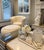 Custom Upholstered Lounge Chair & Ottoman For Sale - Image 12 of 12