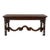 Vintage Chinese Chippendale Style Flip-Top Console Dining Table For Sale