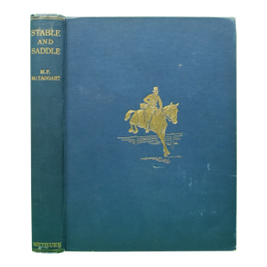 "Stable and Saddle" 1929 McTaggart, m.f.