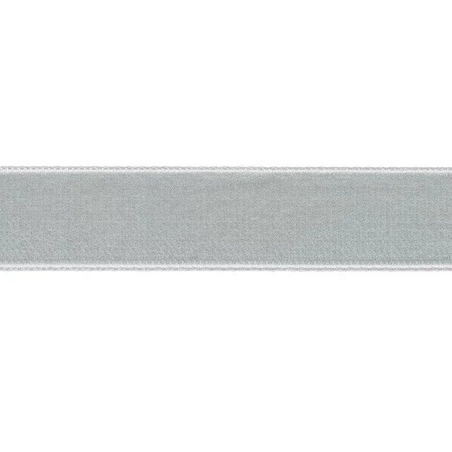 Transitional Schumacher Velvet Tape Medium in Mineral For Sale - Image 3 of 3