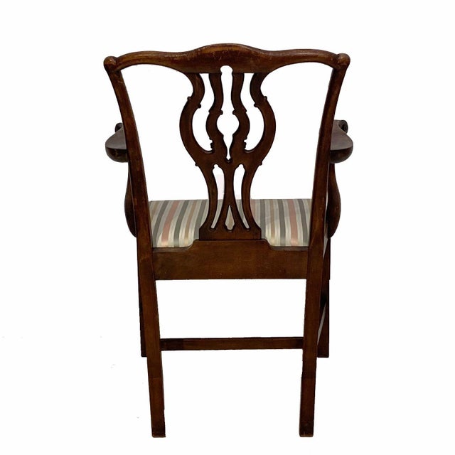 Chippendale 19th Century Chippendale Armchair For Sale - Image 3 of 5