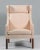 Natural Leather Wingback Chair with Ottoman by Børge Mogensen for Fredericia For Sale - Image 11 of 13