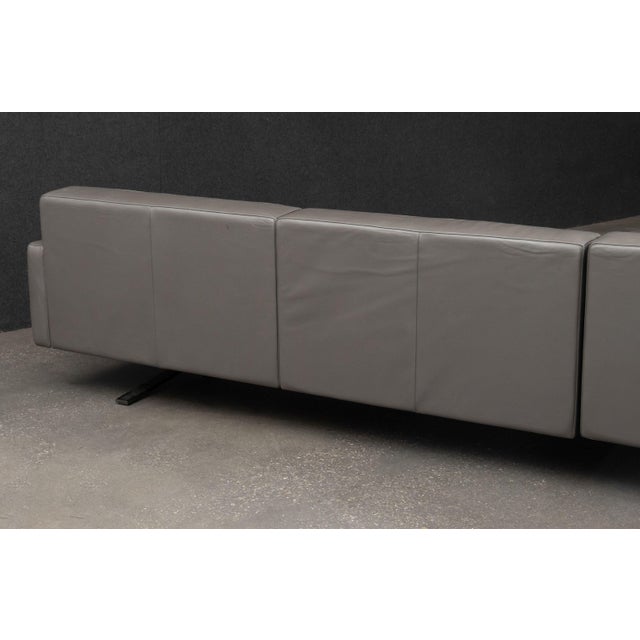 Textile Poltrona Frau "Kennedee" Sectional Sofa For Sale - Image 7 of 9
