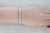 Silver Roberto Coin 0.33ctw Diamond Capri Bangle Bracelet 18k White Gold 6 For Sale - Image 8 of 8