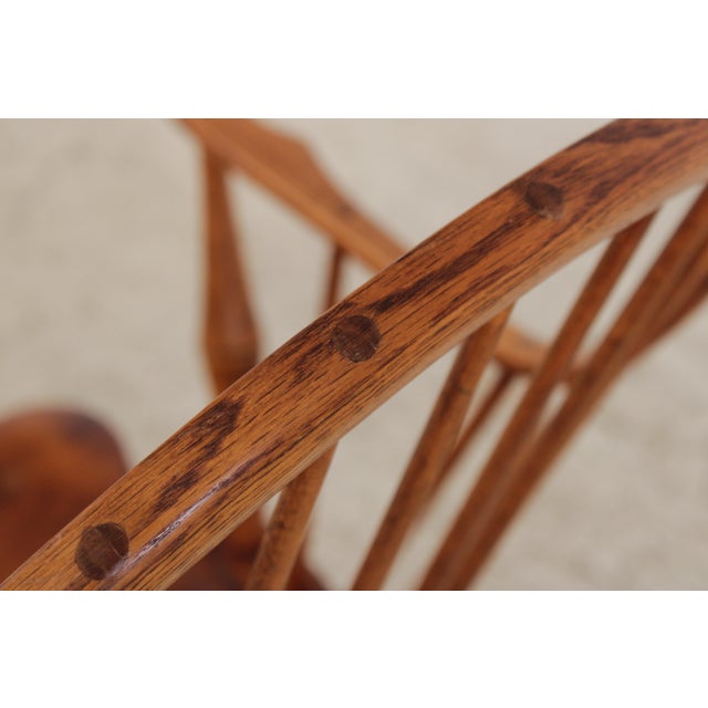 Dr Dimes Comb Back Windsor Armchair For Sale - Image 13 of 17