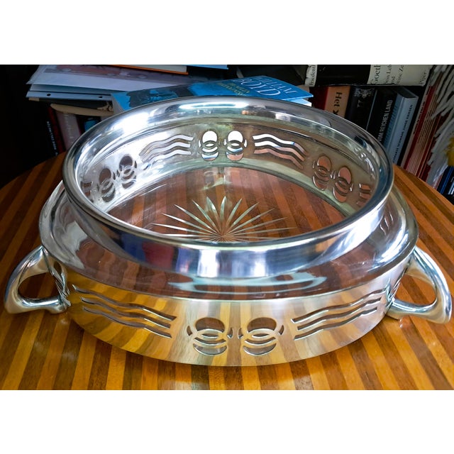 Vienna Seccession Silver-Plated Alpaca Jardiniere from Argentor, 1890s For Sale - Image 17 of 17