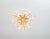 Kalmar Gilt Brass & Crystal Glass Light Chandelier Corina, Kalmar, Austria, 1970s For Sale - Image 4 of 12