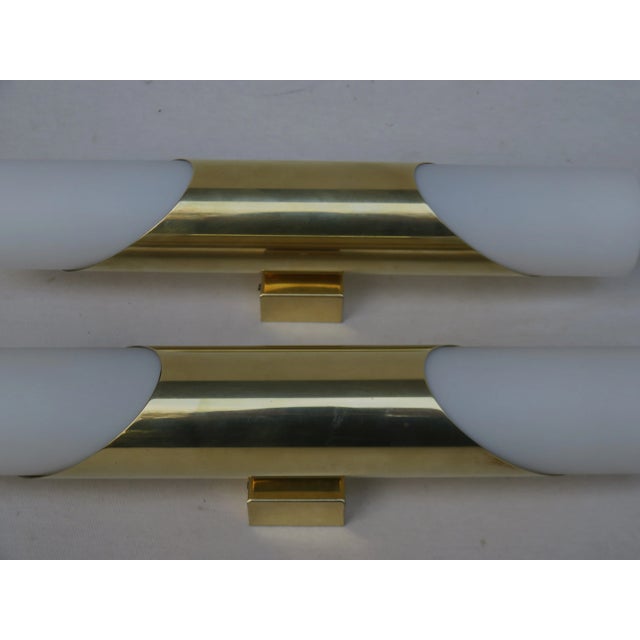 1960s Brass Sconces from Neuhaus-Leuchten Heinz Neuhaus, 1960s, Set of 2 For Sale - Image 5 of 18