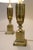 Brass Pair Westwood Neoclassic Hollywood Regency Brass Table Lamps Tony Paul 1960's For Sale - Image 8 of 10