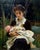 Francesco Galante, The Young Mother, Neapolitan School, Early 20th Century, Oil on Canvas For Sale - Image 11 of 11