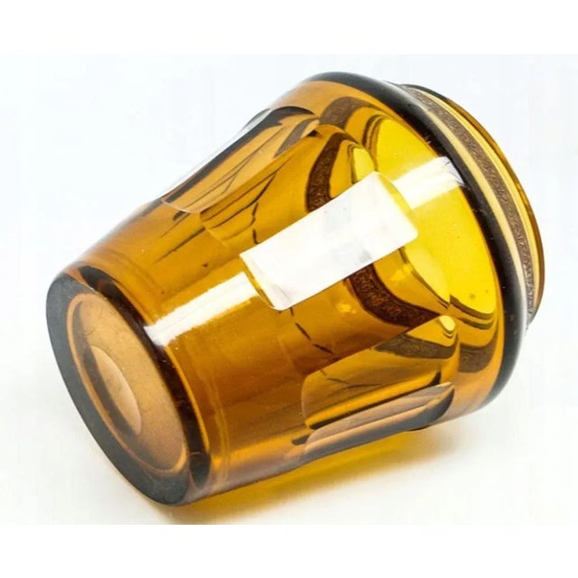 Art Deco Vase from Moser, Czechoslovakia, 1930s For Sale - Image 3 of 6