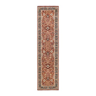 Mogul, One-of-a-Kind Hand-Knotted Area Rug in Pink, 2' 7" x 10' 5" For Sale