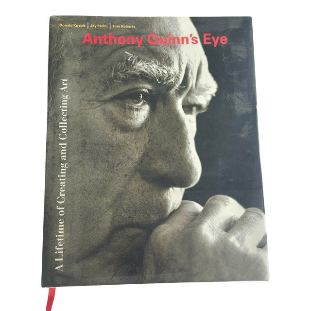 Anthony Quinn's Eye Large Coffee Table Book With Extras, by D. Kuspit For Sale