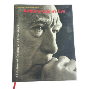 Anthony Quinn's Eye Large Coffee Table Book With Extras, by D. Kuspit