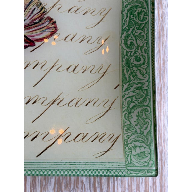 American John Derian "Keep Good Company" Tray For Sale - Image 3 of 6